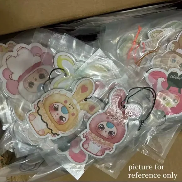 2 BLIND PACKS Baby Three 7-day scent tabs V3 Car Air freshener unopened surprise - Picture 6 of 7